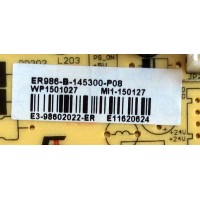 FUENTE DE PODER / RCA RE46ZN1301 / CQC11001057548 / ER986 B / KB-5150 / ER986-B-145300-P08 / PANEL LSC460HN03-12V / MODELOS LED46C45RQ / LED50B45RQ